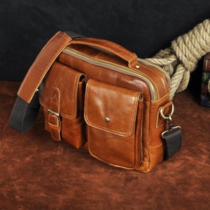 กระเป๋าเอกสารสะพายไหล่สำหรับผู้ชายและ LKU-0170, กระเป๋าใส่แล็ปท็อปหนังแท้ใส่เอกสารได้ทั้งชายและหญิง - Product Image 2