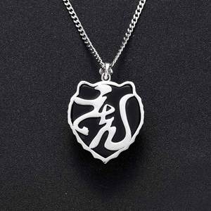 Pendentif Cupidon avec tête en onyx noir incrustée de diamants, en argent 925 plaqué rhodium, breloque thématique, usage quotidien, style unisexe de luxe - Product Image 6