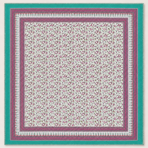 Hand Block Printed 100% Cotton Thin Quilt Set Floral Reversible King Size <b>Comforter</b> Pillow Covers 300tc 3 Pcs Wholesale Bedding - Product Image 5