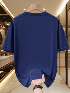 เสื้อยืดแขนสั้นผ้าฝ้ายเนื้อนุ่มพิมพ์ลายกราฟิกสำหรับผู้ชาย - Product Image 2