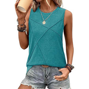 Ropa de Mujer, Invierno, Nueva Camiseta de Tirantes de un Solo Hombro, Color Sólido - Product Image 3