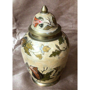 Vase Moderne en Laiton Doré Texturé, Forme de Pot à Gingembre Élégant, Vase Décoratif de Table pour Bouquet de Pivoines Artificielles, Cadeau de Mariage - Product Image 4