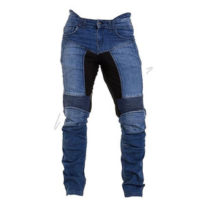 Pantalones de mezclilla para motocicleta de tela premium, pantalones de mezclilla resistentes para motocicleta para uso diario, en stock. - Product Image 1