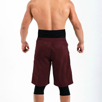 Shorts de sport Awrah pour hommes musulmans, longueur genou, les plus vendus – Tenue de fitness modeste et respirante pour l'entraînement sportif et la gym