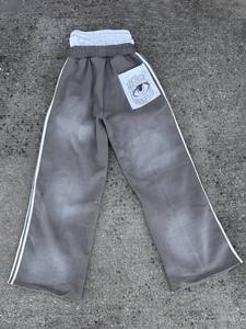 Double Waist High Quality Distress Embroidery Flayer Jogger Color Options Sweatpants for Men Classic Streetwear Stylish <b>Trouser</b> - Product Image 2