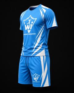 Uniforme de football léger et respirant à manches courtes, nouveau design personnalisable, design de haute qualité, vêtements de sport, uniforme de football pour hommes - Product Image 2