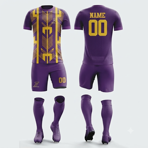 Nueva Temporada 2026, Uniforme de Fútbol Personalizado, Camiseta de Fútbol Sublimada de Secado Rápido, Uniforme de Club - Product Image 5