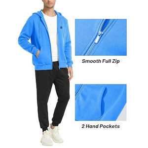 Sudaderas con cremallera personalizadas para hombre, sudaderas con capucha de alta calidad para deportes al aire libre, uso informal, sudaderas con cremallera para hombre hechas en Pakistán, OEM y ODM - Product Image 4