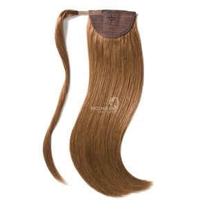 Fournisseur professionnel Cuticules Alignées Extensions de queue de cheval non transformées Remy Grade Cheveux vietnamiens Non-Chemical Wave Style Toupet - Product Image 2