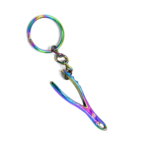 MARI INSTRUMENTS OEM ODM Proveedores de Llaveros Promocionales Dentales de Acero Inoxidable Color Titanio para Clínicas Dentales - Product Image 5