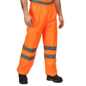 กางเกงทำงานสะท้อนแสงคุณภาพสูงพร้อมแถบสะท้อนแสง กางเกงทำงานแบบ Hi-Vis กางเกงนิรภัย ผลิตในประเทศปากีสถาน - Product Image 5