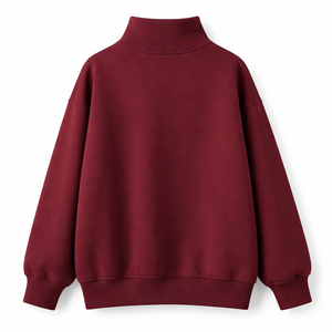 Sudadera Oversize de Cuello Alto al por Mayor con Opciones Personalizadas - Fabricante Directo de Fábrica - Product Image 2