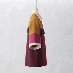 T-shirt pour homme de haute qualité à manches courtes double couche 100% coton avec logo brodé personnalisé, poids lourd 220 g/m², séchage rapide - Product Image 2