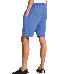 Wholesale OEM Factory Custom Surfing Board Shorts <b>Men</b> Swim <b>Trunks</b>, Cotton Fleece Sweat Shorts <b>Men's</b> Blue Cotton Bermuda Shorts - Product Image 2