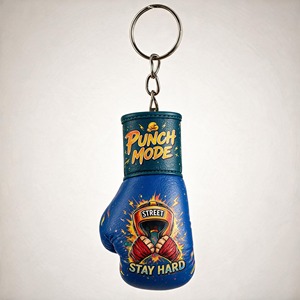Mini porte-clés en forme de gant de boxe, cadeau promotionnel pour événements sportifs, design personnalisé, cadeau pour l'entraînement au combat, article de fitness, marchandise de gym, arts martiaux - Product Image 1