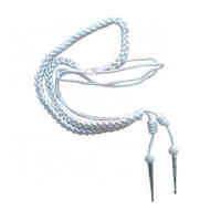 Cordon d'épaule Aiguillette de Qualité Supérieure en Gros avec Embout Métallique pour Bande de Fanfare, Fil Métallique et Fils de Soie Métalliques Personnalisés