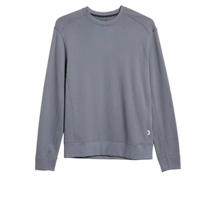 Wholesale 100% Cotton crewneck plain pullover hoodie custom mens hoodies <b>sweatshirts</b> - Product Image 5