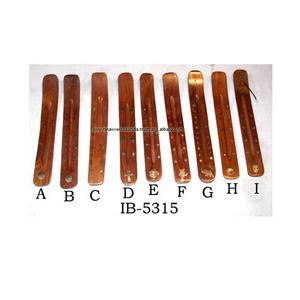 เครื่องจับเถ้าทำด้วยมือทำจากไม้เครื่องจับขี้เถ้าพร้อมทองเหลืองสำหรับปักธูปของตกแต่งบ้าน - Product Image 1