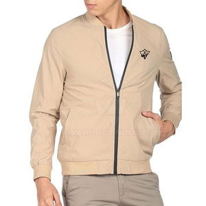 Chaqueta Clásica para Hombre, Estilo Bomber, Cierre Fácil con Cremallera, Material Suave, Atuendo Sencillo y Moderno para la Calle y Uso Diario - Product Image 3