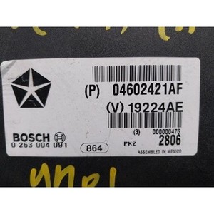 Module d'aide au stationnement d'occasion GENUINE 04602421AF pour 300 Touring 2004-2010 - Product Image 4