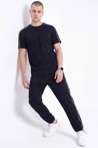 Conjuntos de Sudaderas Baratos de Poliéster y Forro Polar para Otoño, Trajes Deportivos de Maternidad Ecológicos Lisos Oversize con Logo Personalizado, Conjuntos Casuales de Gimnasio para Hombre - Product Image 2