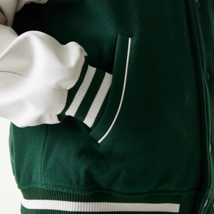 Chaqueta Varsity de Béisbol al por Mayor, OEM, de Alta Calidad, Estilo Vintage, Bordado Chenille, Secado Rápido, para Invierno - Product Image 6