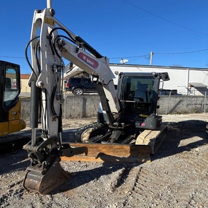 รถขุดขนาดเล็ก Bobcatts E60 ดีเซล แบบ Zero Tail Swing พร้อมปั๊มเครื่องยนต์และเกียร์ - แรงบิดสูง 2000 กก. สำหรับงานขุดดินและงานเคลื่อนย้ายดิน - Product Image 5
