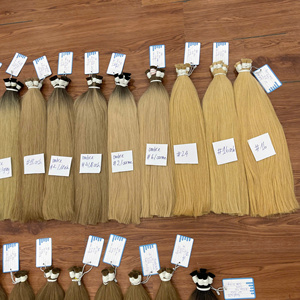 Nouveauté Extensions de cheveux lisses de luxe en vrac Prêtes à être expédiées Plusieurs couleurs et longueurs Cheveux humains vietnamiens 100% - Product Image 6