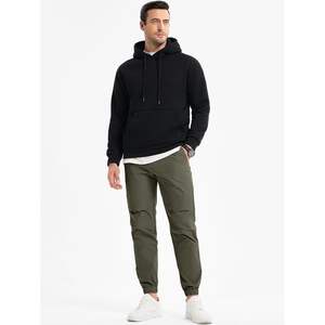 2025กางเกงวิ่งผู้ชายทรงเรียวเอวยางยืดแบบลำลองกางเกงวอร์มมีกระเป๋าปรับแต่งโลโก้ได้ - Product Image 1