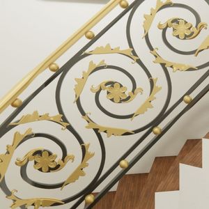 Barandilla Decorativa de Hierro Forjado para Escaleras de Casas – Diseños Elegantes, Duraderos y Seguros para Escaleras Interiores - Product Image 6