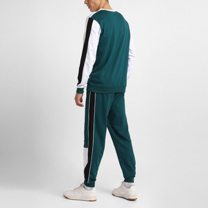 Autumn Winter Men's Sweat Suit Lightweight Fleece Lining Hoody Joggers Set Warm Athletic Tracksuit Pullover Streetwear Solid - Product Image 3