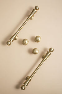 Poignées de porte en métal pour tiroirs de cuisine, poignées de meubles décoratives couleur or, designs élégants, poignée de tirage en laiton - Product Image 2