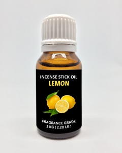 Aceite de varitas de incienso de limón Natural, distribuidor al por mayor - Product Image 1