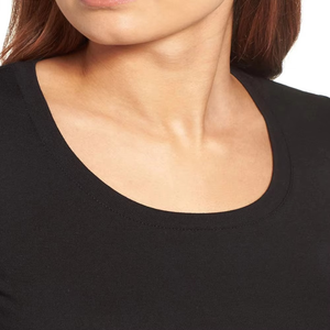 T-shirt de sport pour femme en tissu haute performance très élastique, absorbant la transpiration, idéal pour le fitness – Vente chaude – OEM ODM Marque privée - Product Image 4