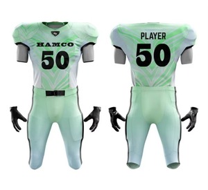 Maillot de football américain pour équipes masculines – Respirant, anti-humidité, manches courtes, personnalisable avec nom d'équipe – Prix raisonnable - Product Image 1