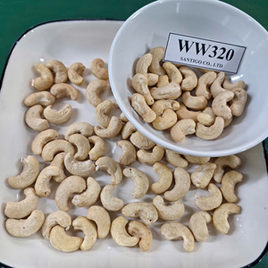 ถั่วเม็ดมะม่วงหิมพานต์แบบ W320จากเวียดนาม W320เคอร์เนล Kaju badam - Product Image 5