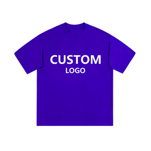 Camiseta con Logotipo Personalizado OEM, Envío Rápido, Algodón Grueso, Talla Grande, Camiseta Lisa para Hombre - Product Image 4