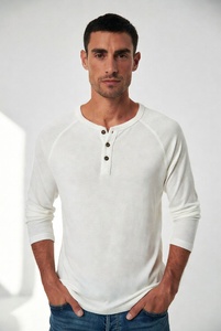 Camisa de Manga Larga para Hombre, Corte Ajustado, Diseño Moderno, Casual y con Estampado Abstracto - Product Image 2