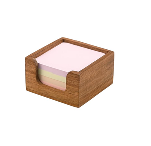 Handcrafted natural Wooden <b>Sticky</b> <b>Notes</b> Holder New Arrival For Your Office & Home Personal <b>Notes</b> Holder In Hot Sale - Product Image 3