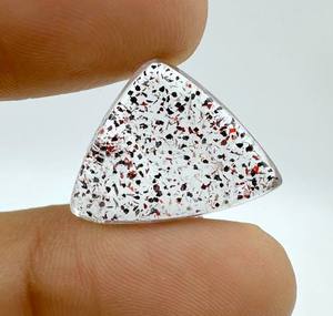 Cabujón de piedra preciosa Super Siete natural de 16.00 quilates, cabujón Super Siete de buena calidad para la fabricación de joyas, tamaño 23X18X5MM - Product Image 3