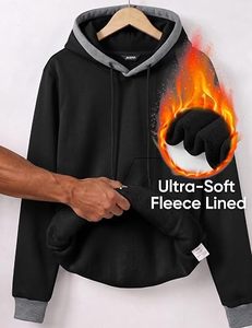 Fabricante de Sudaderas Personalizadas, 26 Colores, 300 Gramos, Mezcla de Algodón, Forro Polar, Cuello en V, Deportivas, Ecológicas, Corte Regular, Invierno, para Hombre - Product Image 4