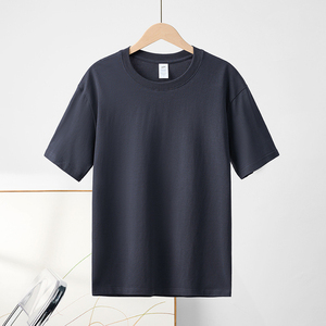 เสื้อยืดผู้ชายคุณภาพสูง ผ้าฝ้ายเจอร์ซีย์ 100% แบบสั่งทำพิเศษ เป็นมิตรต่อสิ่งแวดล้อม ระบายอากาศได้ดี น้ำหนัก 180 กรัม ทรงปกติ แขนสั้น คอกลม ลายเรียบ - Product Image 4