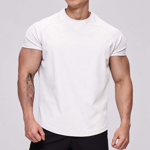 T-shirt de sport pour homme, performance, séchage rapide, extensible, respirant, entraînement, vêtements de sport, logo personnalisé, fabricant sur mesure - Product Image 1