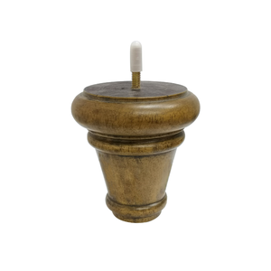 Durable Solid Wood Round Furniture <b>Legs</b> <b>for</b> <b>Sofa</b> Ottoman Cabinet OEM Manufacturing Solid Wood Round Furniture <b>Legs</b> - Product Image 1