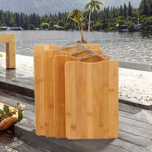 Sustainable Acacia Rectangle Fruit-<b>Shaped</b> Kitchen Cutting Board & Chopping <b>Block</b> - Product Image 5