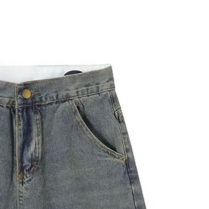 Shorts en jean premium délavés, style décontracté, fabricant OEM ODM, usine, vente en gros, fournisseur exportateur - Product Image 4