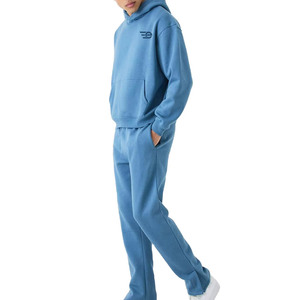 Conjuntos Deportivos con Capucha para Hombre, Ropa Deportiva Elegante de Invierno, para Gimnasio, Entrenamiento al Aire Libre, 100% Algodón Ecológico de Secado Rápido - Product Image 1