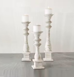 Candlestick Wood Candle Holder Wedding Decoration Home Party Christmas Wooden Candle Holder Stand Best Selling At Lowest Price - Product Image 4
