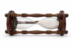 Sablier en bois traditionnel fait main en gros, minuteurs de 1, 3, 5, 10 minutes, pour la maison, le service à thé, design japonais, cadeaux d'anniversaire - Product Image 5