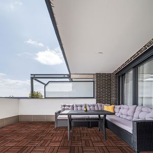 Nouvel article populaire Carrelage de sol extérieur pour balcon FG-VG12BR Texture antibactérienne en bois massif Carrelage carré antidérapant Design moderne du Vietnam - Product Image 3